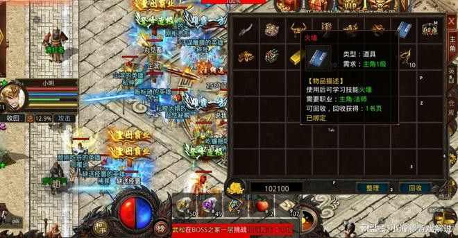 冰雪传奇三职业刚开服之热血传奇80后带什么宠物